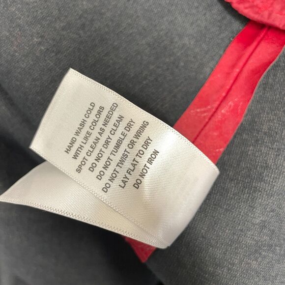 Eloquii Women Faux Leather A-Line Patent Red Skirt Zipper Plus Size 22 M273 -15 - Picture 13 of 16